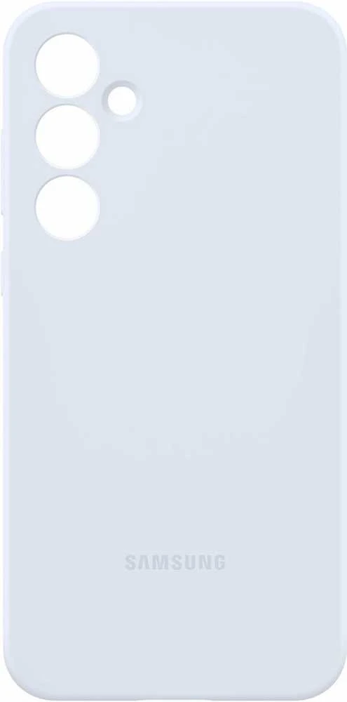 PA556TLEGWW Silikoninis dėklas, skirtas Samsung Galaxy A55 Light Mėlyna (Light Mėlyna)
