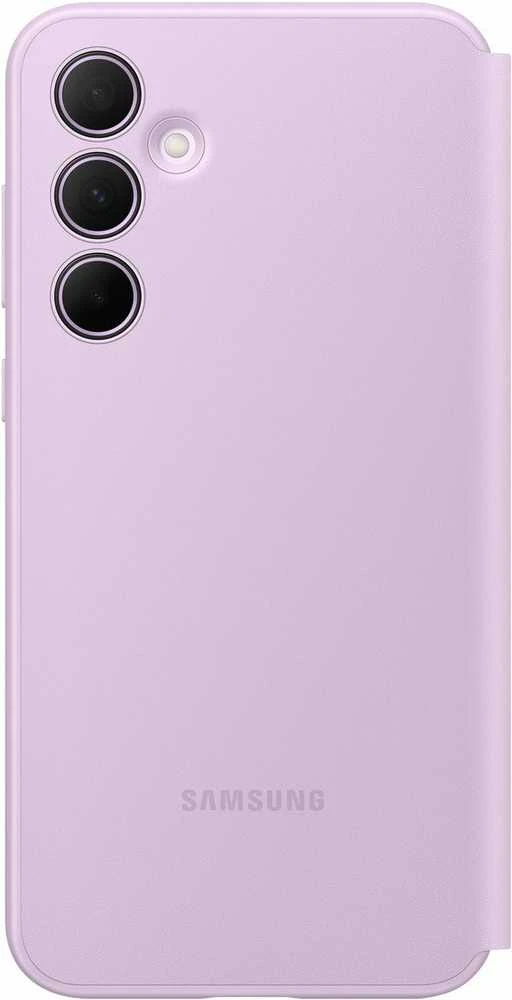 ZA356CVEGWW Smart View piniginės dėklas, skirtas Samsung Galaxy A35 Lavender (Lavender)