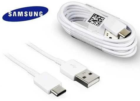 112803 Samsung įkrovimo kabelis / duomenų kabelis USB prie USB-C 1,5 m baltas BULK – EP-DW700CWE