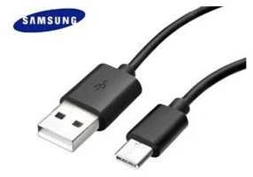 112803 EP-DG950CBE Samsung USB-C duomenų kabelis 1.2m juodos spalvos (Bulk)