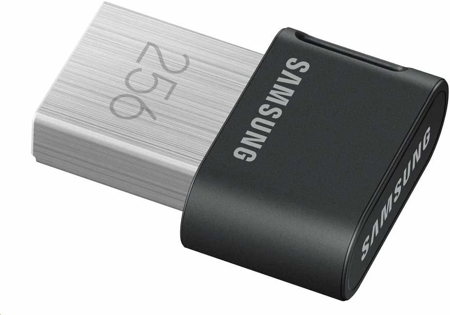 USB laikmena Samsung FIT Plus, 256 GB, Juodos spalvos