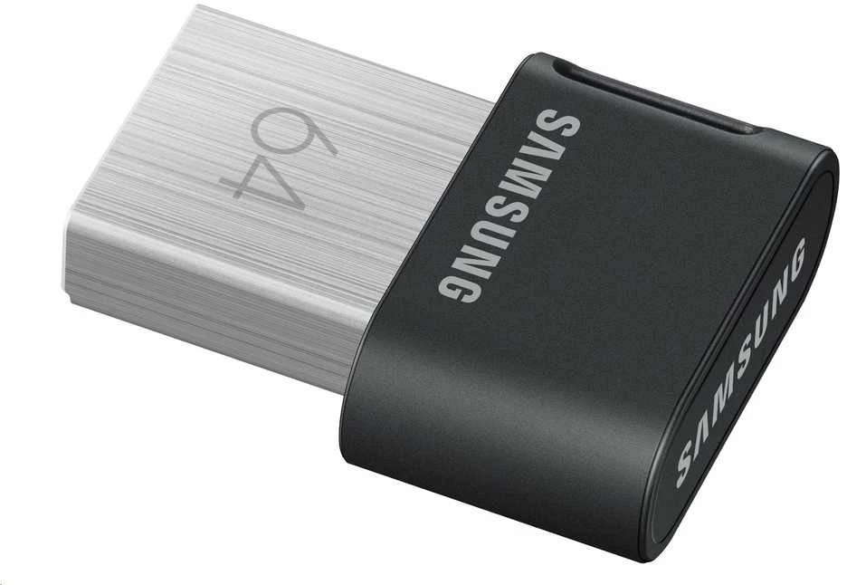 USB laikmena Samsung FIT Plus, 64 GB, Juodos spalvos