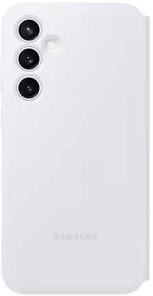 ZS711CWE Smart View piniginės dėklas Samsung Galaxy S23 FE, Baltas