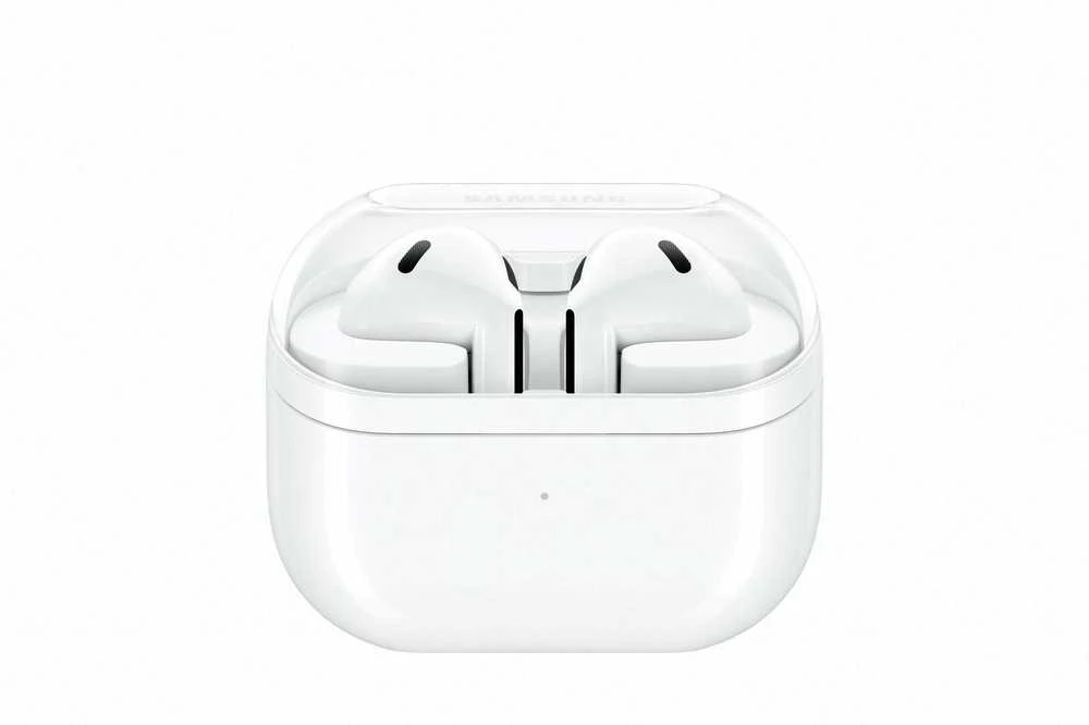 Samsung Galaxy Buds 3 atviras įkrovimo dėklas