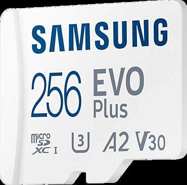 Atminties kortelė Samsung EVO PLUS microSDXC 256GB UHS-I U3