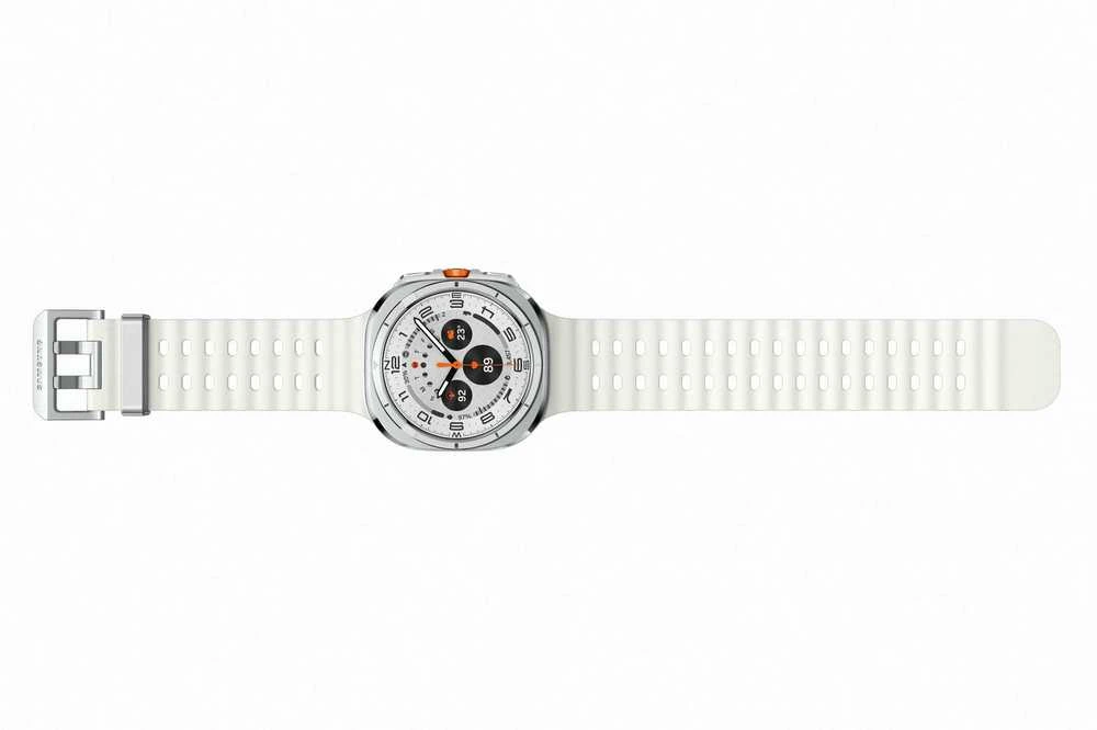 Išmanusis laikrodis Samsung Galaxy Watch Ultra 47mm LTE, Titano korpusas, Baltos spalvos