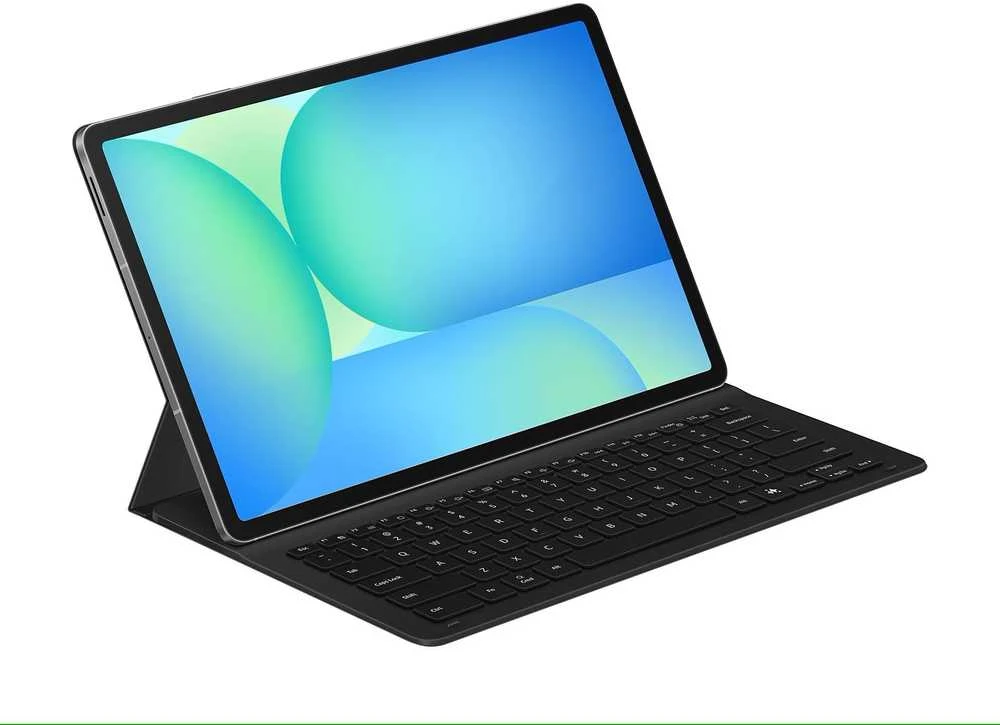 Samsung Galaxy Tab S10 FE+ Book Cover Keyboard Slim AI Key Juodas