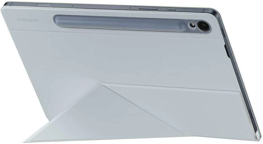 112803 EF-BX710PWE Samsung Smart Book dėklas skirtas Galaxy Tab S9/S9 FE baltos spalvos