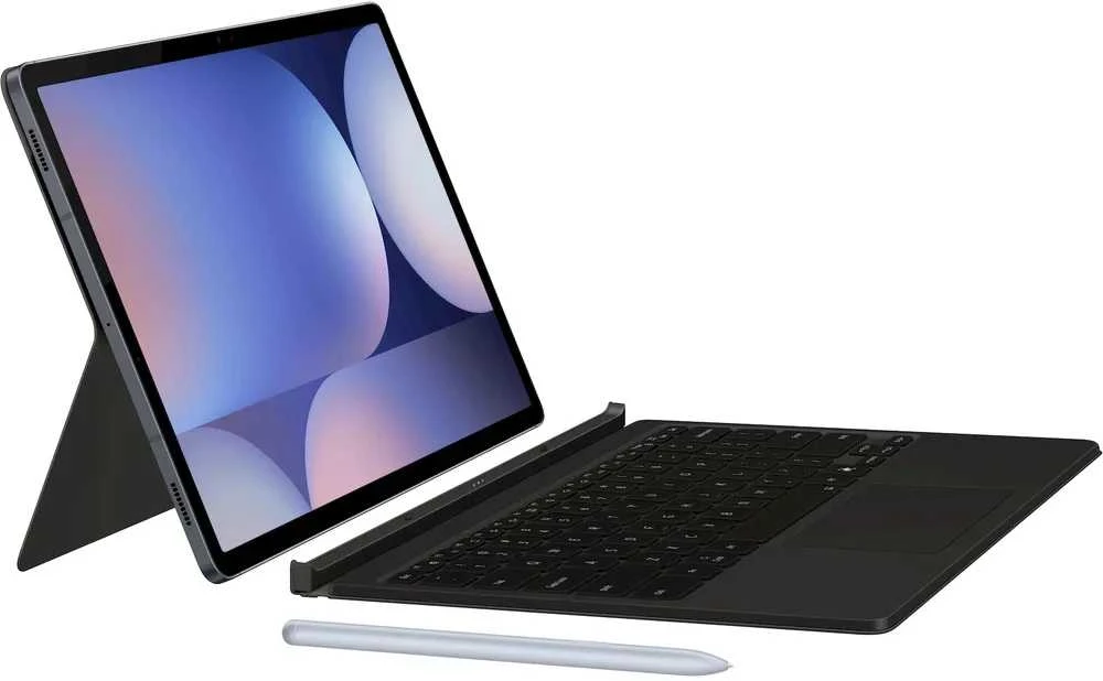 Dėklas Samsung Galaxy Tab S10+/S9+/S9 FE+, Juodos spalvos