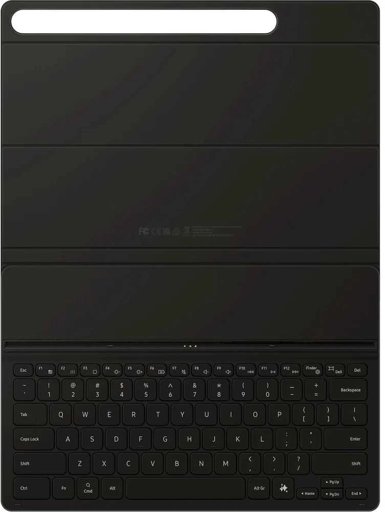 112803 Samsung Galaxy TAB S10+ 12.4 / S9+ 12.4 / S9+ FE 12.4 Samsung Knygų dėklas su klaviatūra (EF-DX820UBEGWW) juodos spalvos