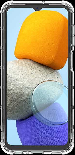 Dėklas SAMSUNG M Cover do Galaxy M23 permatomas