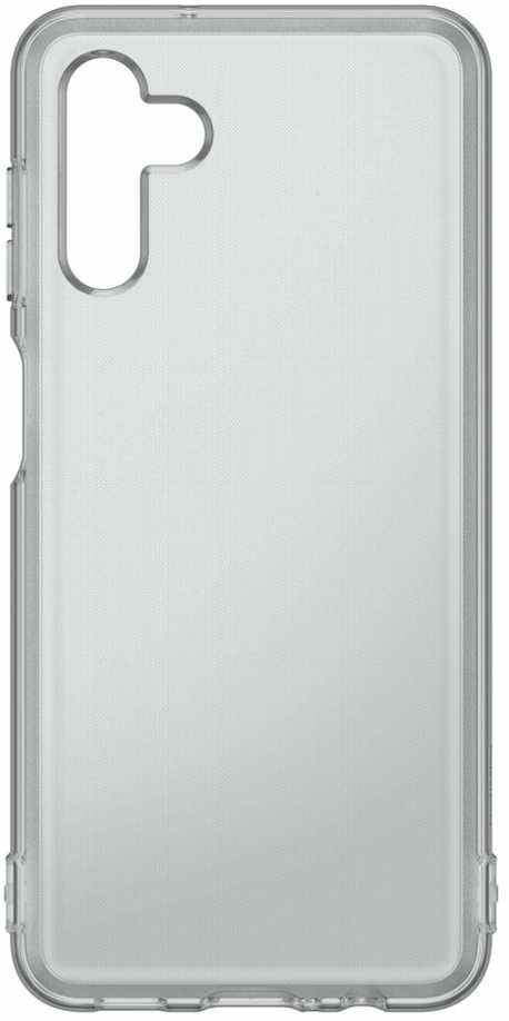 Dėklas Samsung Galaxy A04s Soft Clear Cover Juodas