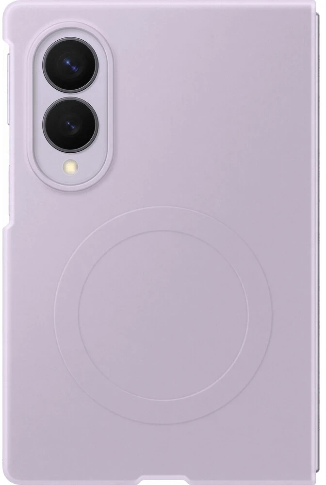 Dėklas EF971CVE silikoninis magnetas „Samsung Galaxy Fold 8“, violetinis