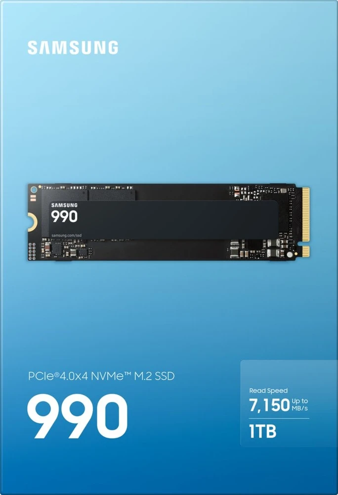 Samsung 990 PCIe 4.0 NVMe M.2 SSD 1TB | Samsung