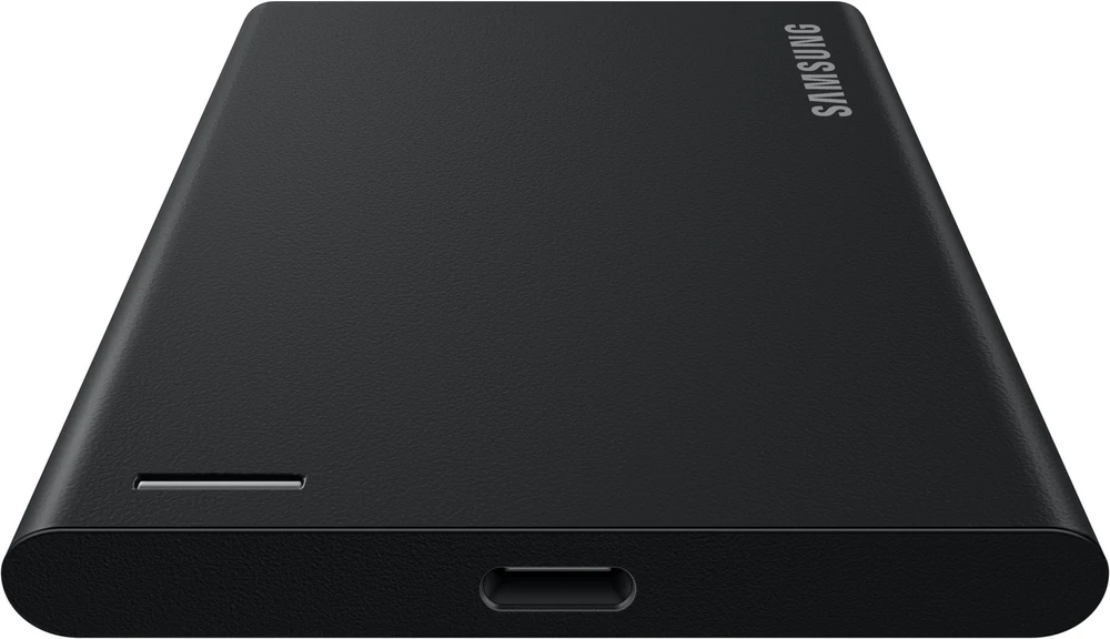 Kietasis diskas Samsung P7, 1 TB, USB Type-C, USB4 Gen 3x2, 4000 MB/s, apsauga slaptažodžiu, juoda