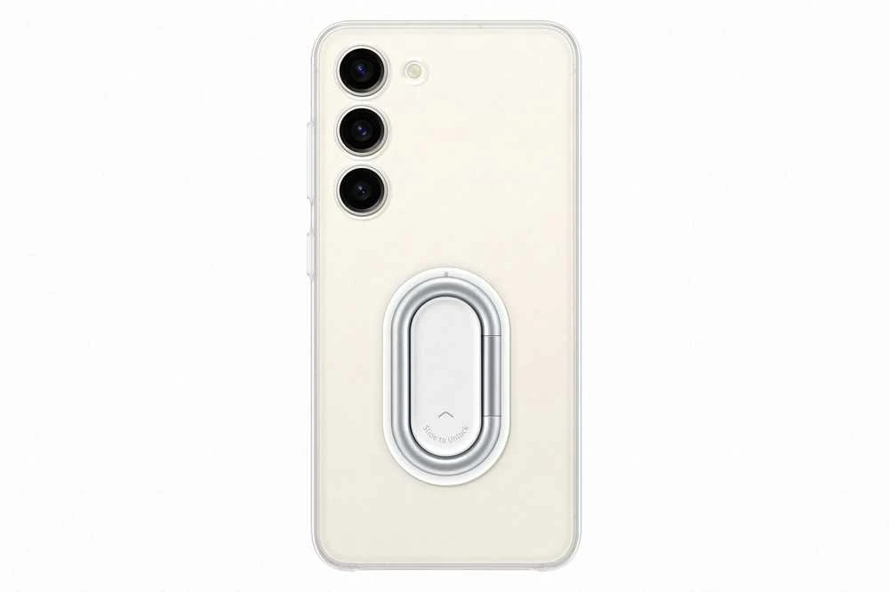 Skaidrus XS916CTE prietaisų dėklas Samsung Galaxy S23 Plus, skaidrus