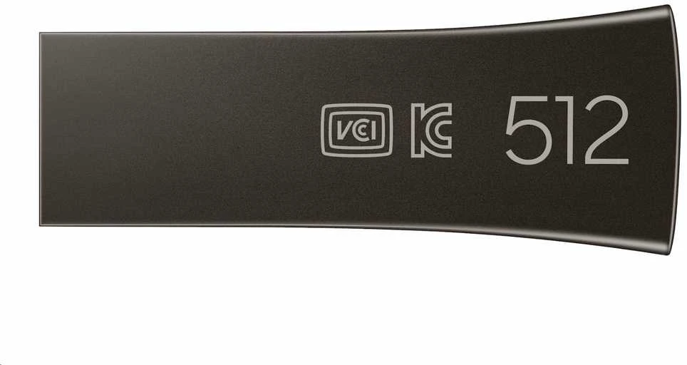 USB laikmena Samsung BAR Plus MUF-512BE4/APC, 512 GB, Juodos spalvos