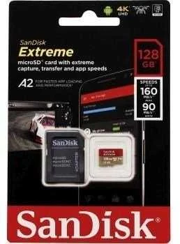 Atminties kortelė SanDisk microSDXC Extreme 128GB