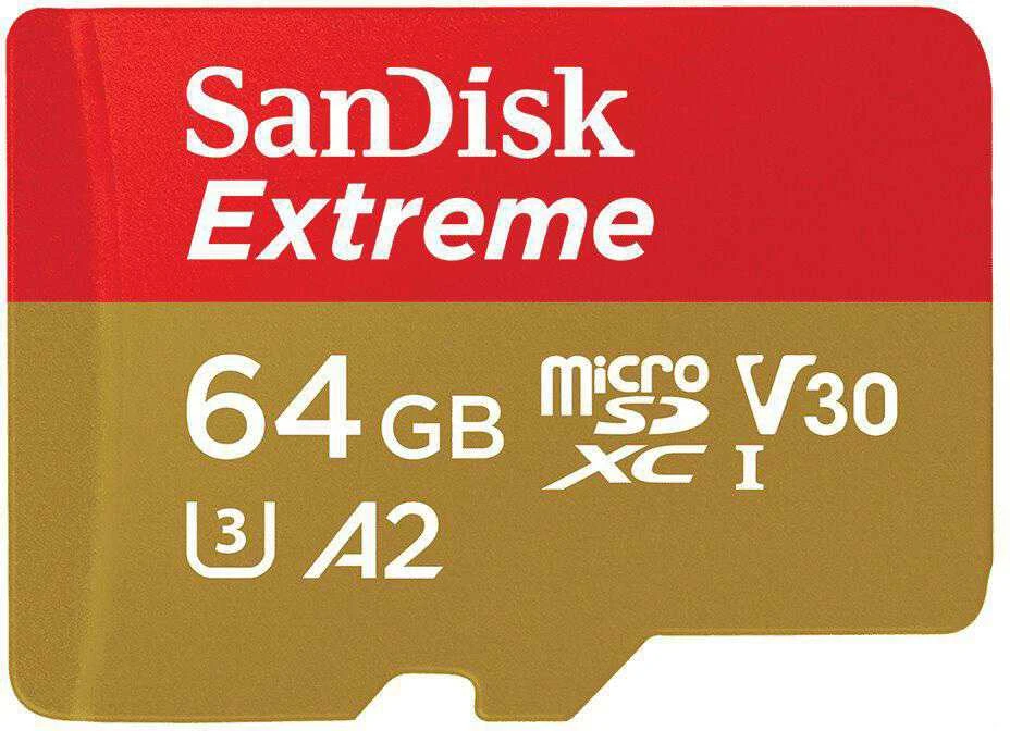 Atminties kortelė SanDisk Extreme Micro SDXC 64GB
