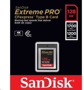 Atminties kortelė SanDisk CF Express Type 2 128 GB Extreme pro