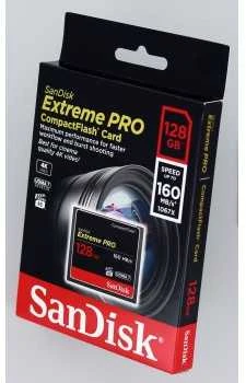 Atminties kortelė Sandisk Extreme Pro Compact Flash 160MB/s 128GB