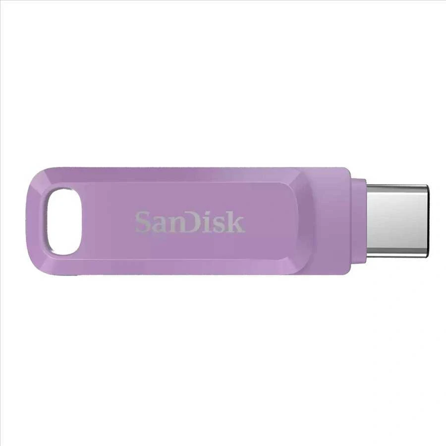 USB laikmena Sandisk Ultra Dual Drive Go 256 GB, levandų spalvos