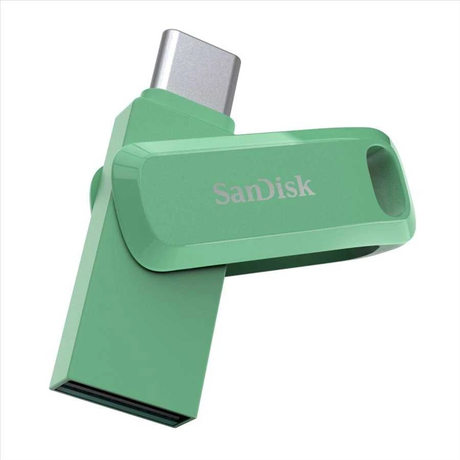 „SanDisk Ultra Dual Drive Go USB Type-C“, „Absinthe Žalias“, pasaulinis, 400 MB/s, 256 GB
