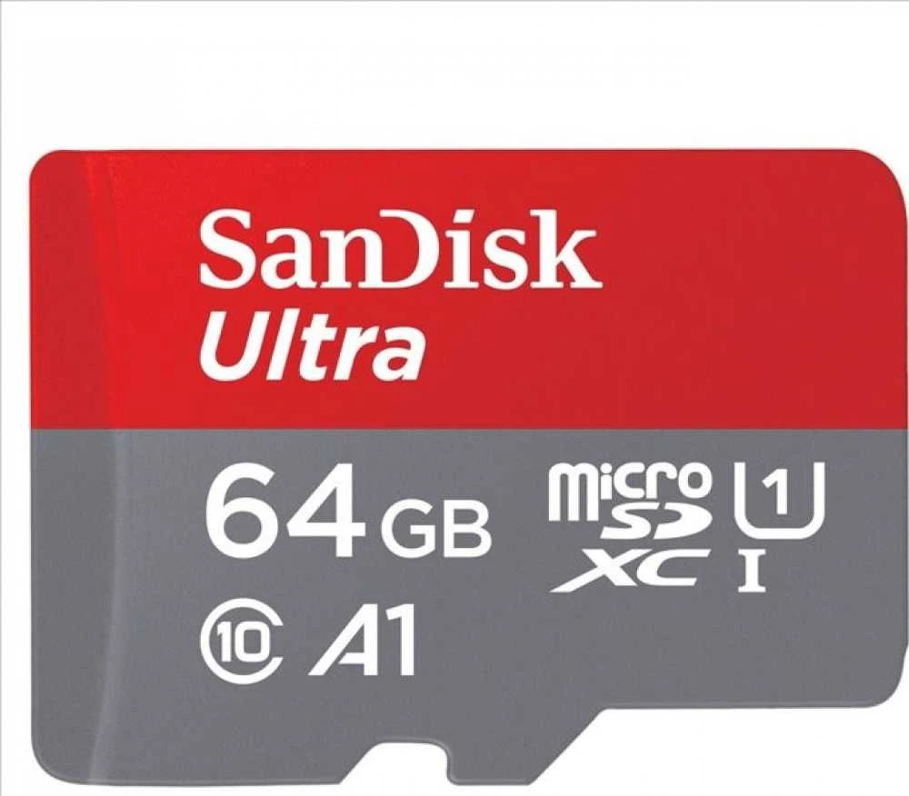 Oem 64GB 100Mb/s Micro SD atminties kortelė SanDisk Ultra 667x