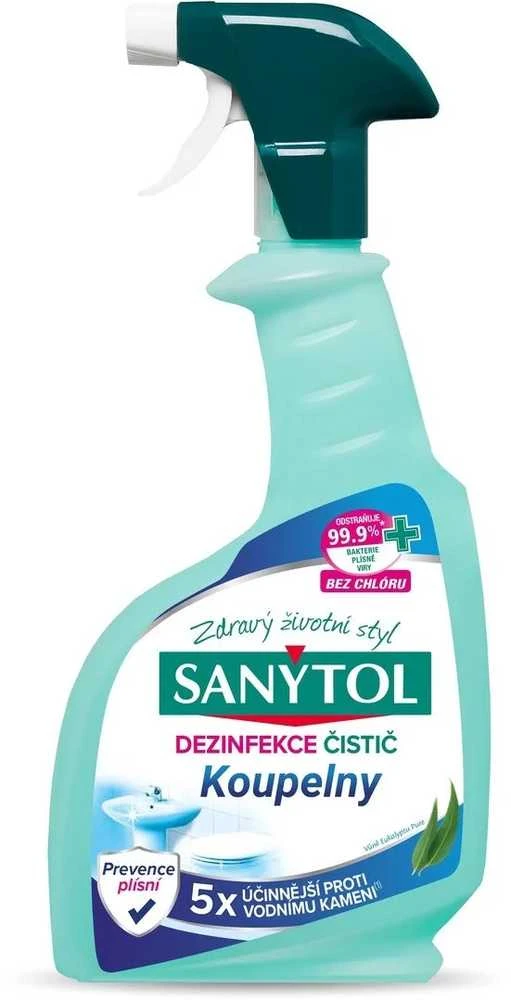 Sanytol Sanitol Purškiklis vonios kambariui su eukalipto kvapu 500ml