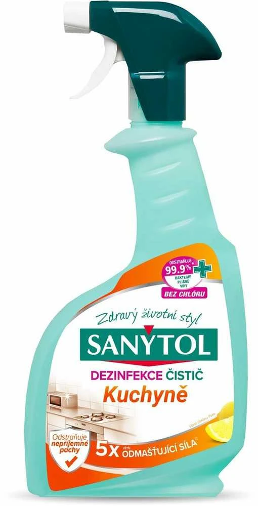Sanytol Sanitol Purškiklis virtuvei su citrusinių vaisių kvapu 500ml