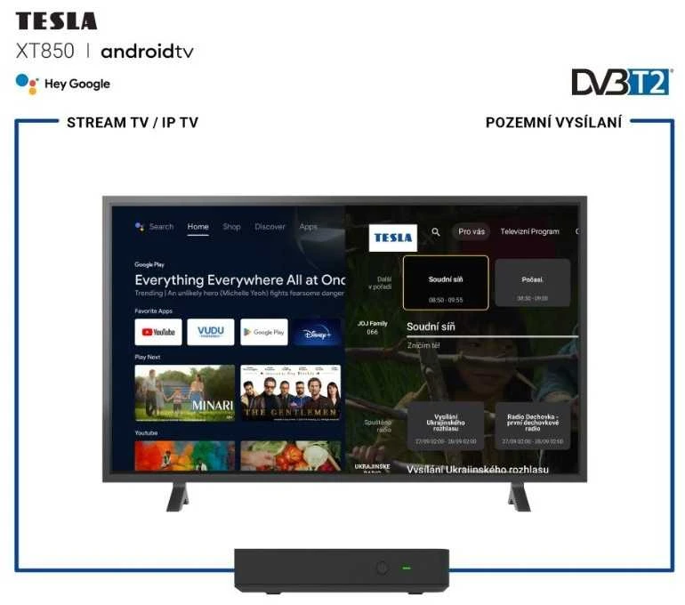 Vaizdo grotuvas Multimedijos grotuvas Tesla MediaBox XT850