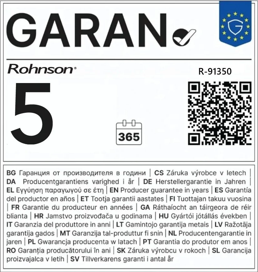Sausintuvas ROHNSON R-91350