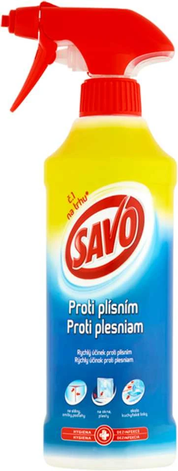Purškiama priemonė pelėsiui ir grybeliui naikinti SAVO, 500 ml