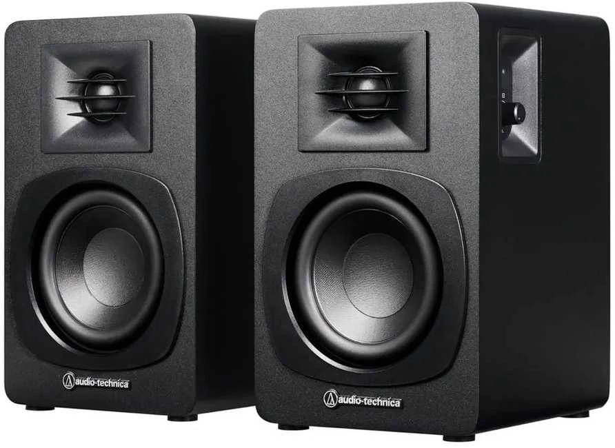 Kompiuterio kolonėlės Carruzzo Audio-Technica AT-SP3X garso kolonėlė 2 krypčių Juoda Vielinis ir Bevielis 30 W