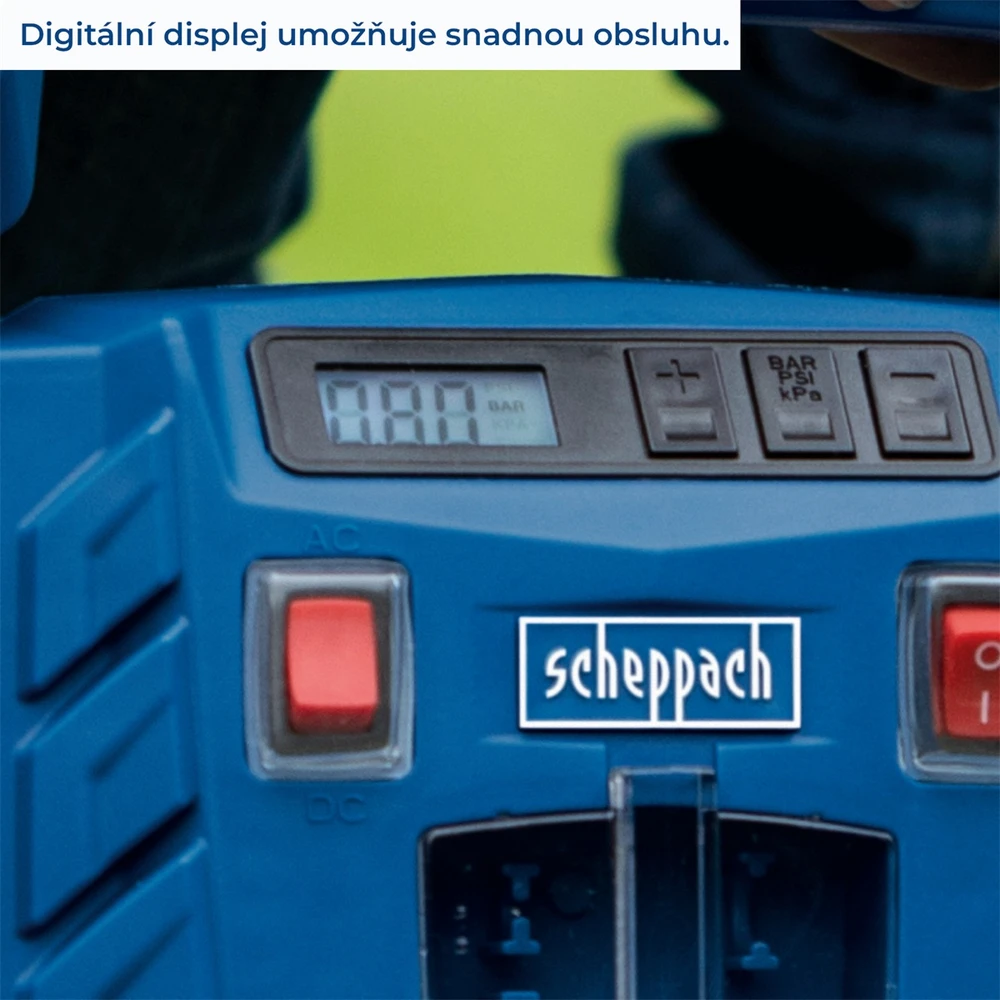Mobilus oro kompresorius Air Force 5 + priedai, Scheppach