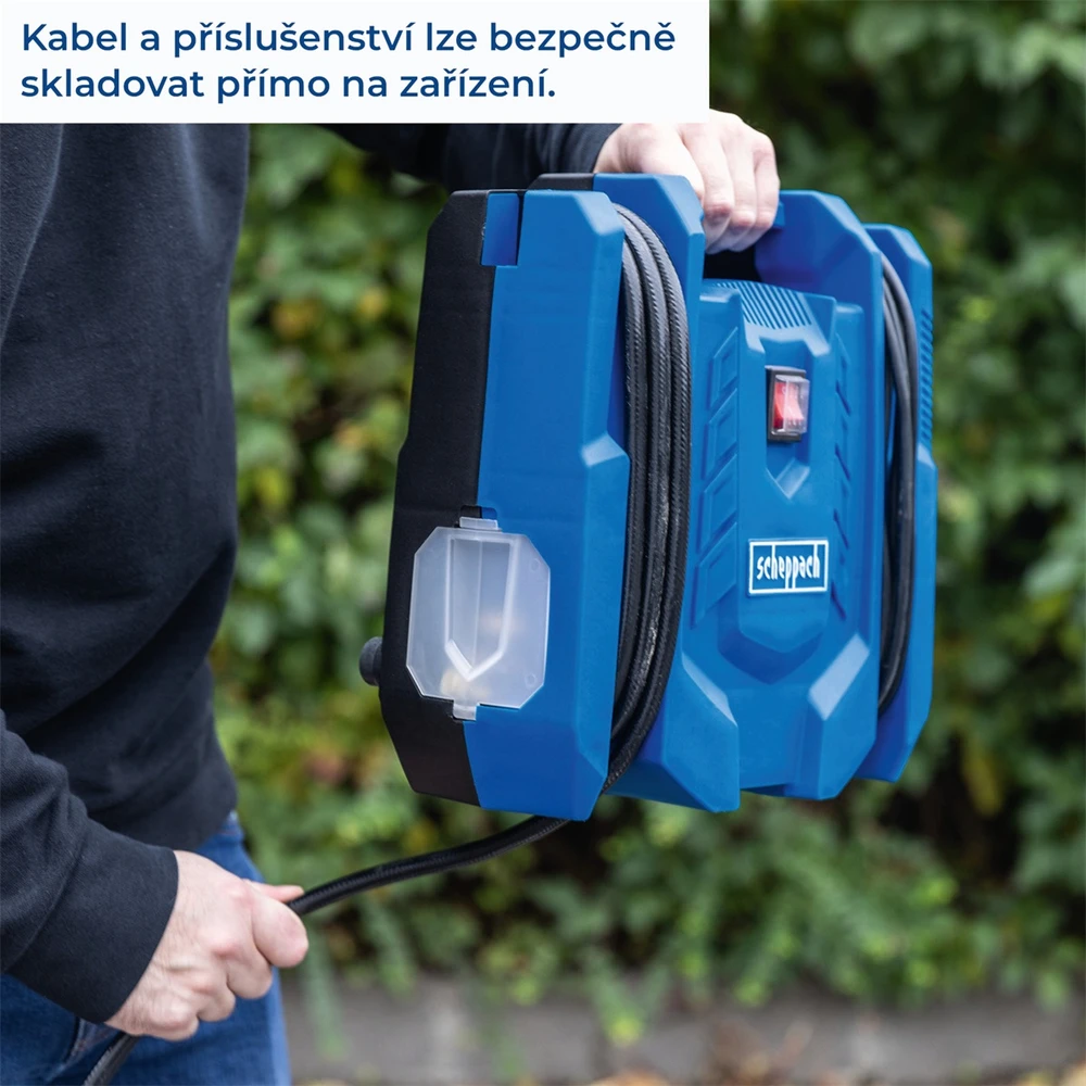 Nešiojamas kompresorius Airforce 7 + priedai, Scheppach