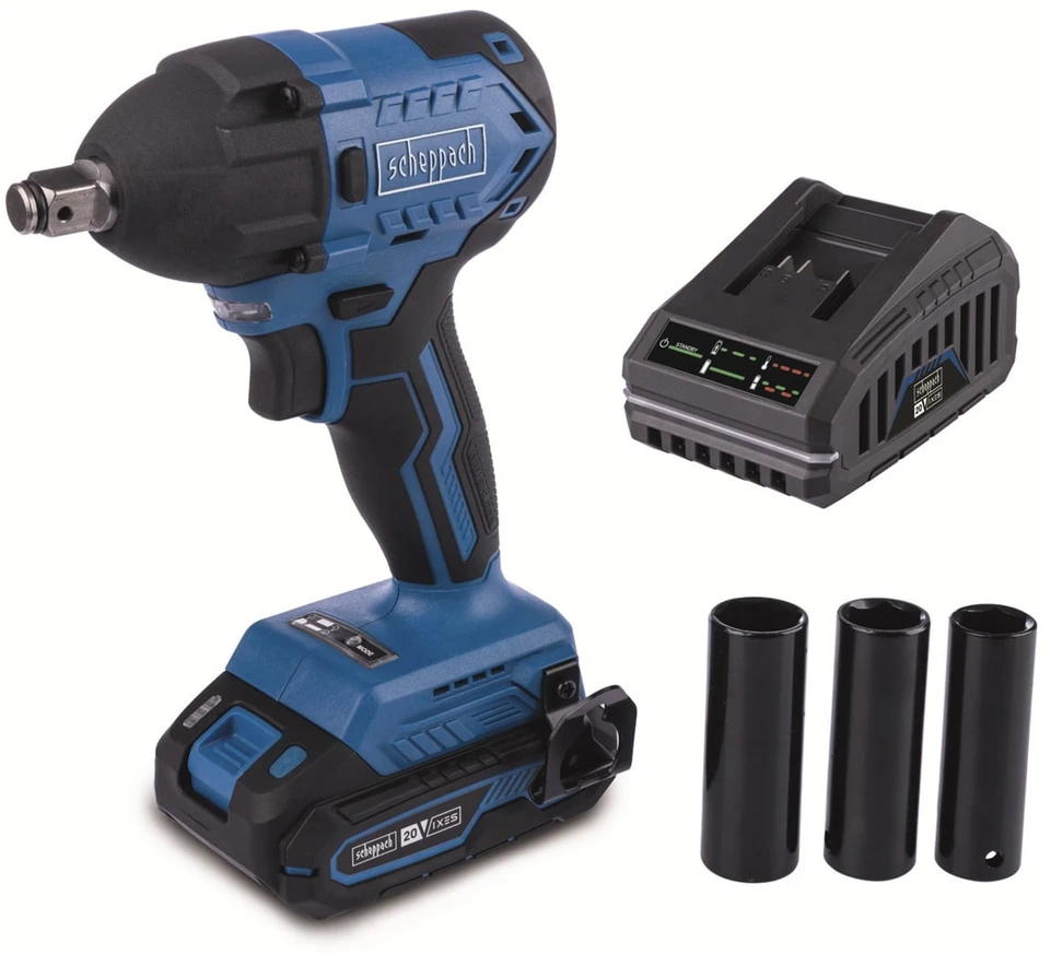 Akumuliatorinis veržliasukis BC-IW350-X, SET S, Scheppach