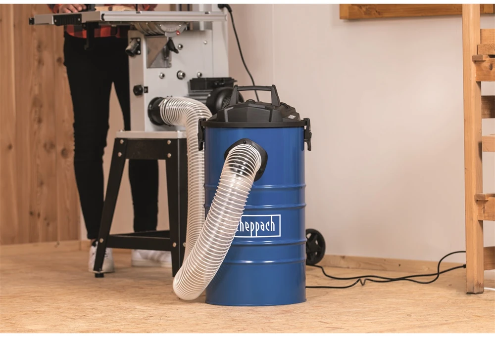 Dulkių siurbimo įrenginys DC100 + adapteriai 4 vnt., Scheppach