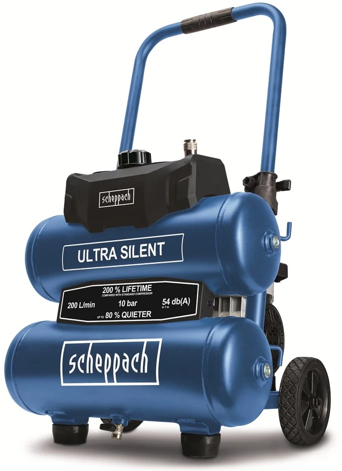 Kompresorius HC20si-twin, Scheppach