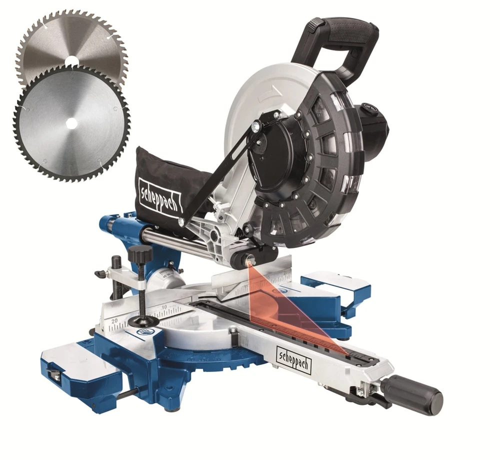 SCHEPPACH skersinio pjovimo pjūklas HM254 2000W 254mm / 340x90mm