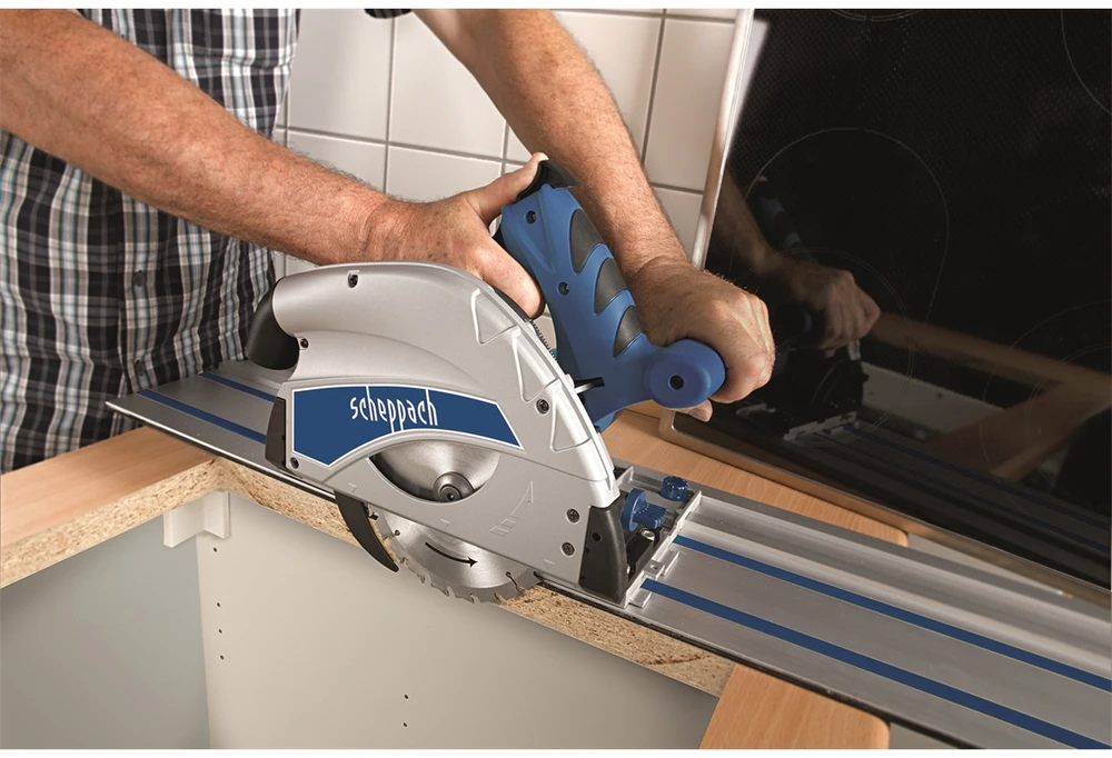 Įgilinamas pjūklas PL 55 + 2x700 mm linuotės, Scheppach