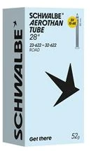 Schwalbe 28" SV15 Aerothan 23/32-622 Inner Tube, Presta Valve, 80 mm
