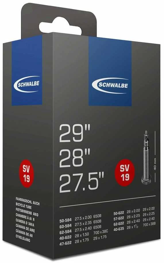 Dviračio kamera Schwalbe SV19 27.5/28/29" (50/62-584 - 40/62-622)