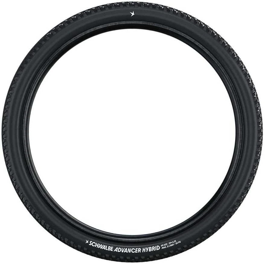 „Schwalbe Advancer Hybrid 29x2.35 PunctureGuard“ šviesą atspindinti juostelė