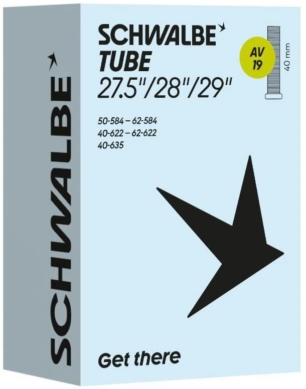 SCHWALBE AV19 27,5 - 29 x 1,6 - 2,4 (40-62x584-635) Schrader 40 mm