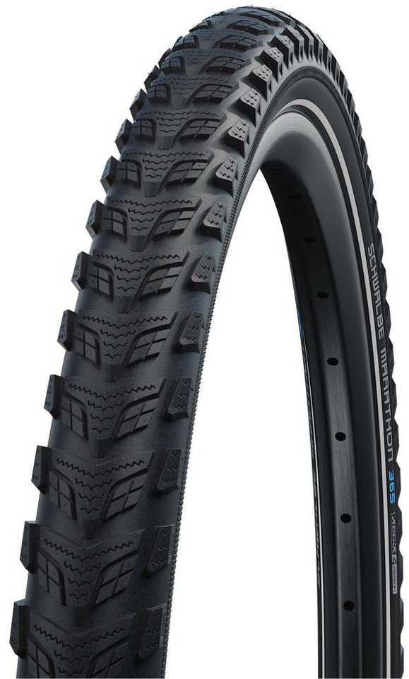 SCHWALBE Marathon GT 365 standartinė padanga 26 x 2,00 (50-559) Juodas, Addix Four Season, GreenGuard, Taip, svoris: 990 g