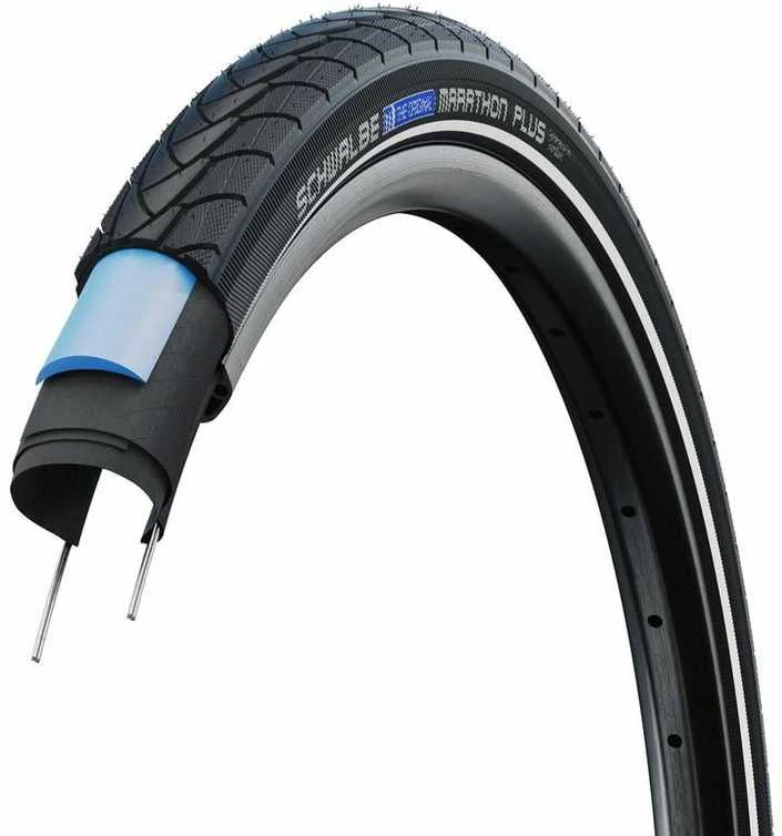 Padanga 26" Schwalbe Marathon Plus HS 348 Perf Wired 42-590 Juodas-Reflex