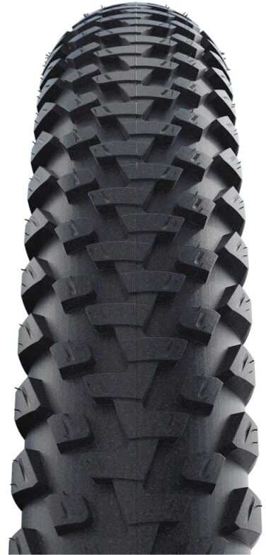 „Schwalbe Marathon Plus MTB 29x2.60 Addix Performance Smart DualGuard“ šviesą atspindinti šoninė sienelė