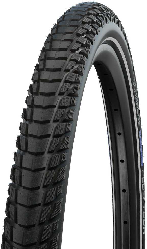 Padanga 28" Schwalbe Marathon Plus Tour HS 619, Perf Wired 37-622 / 28x1.40, 700x35C Addix Juodas-Reflex