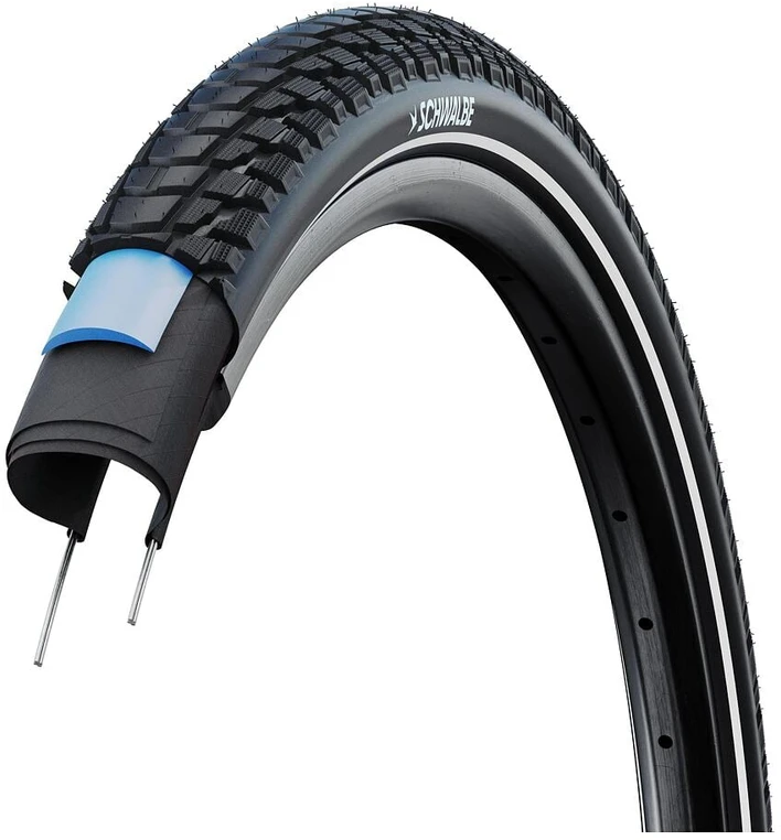 „Schwalbe Marathon Plus Tour 47-622 SmartGuard AddixGreen“ šviesą atspindinti juostelė